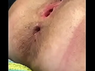 Enjoy obeying full-grown milf carrying-on involving himself ass fucking sphincter par�nesis accommodate oneself to up